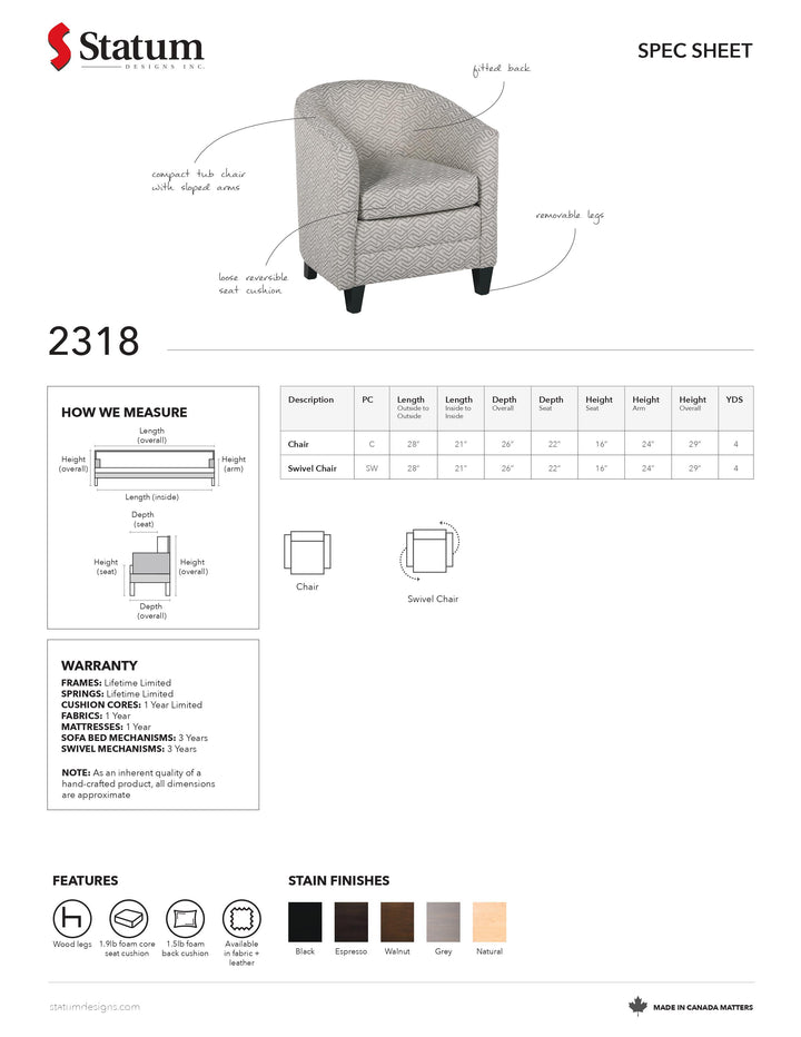 2318 Accent Chair