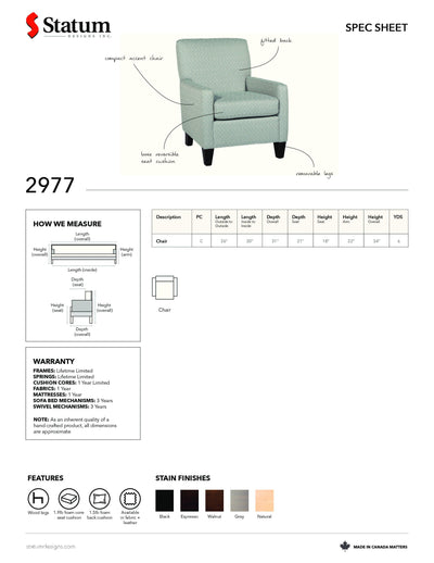 2977 Accent Chair-Palma-Brava