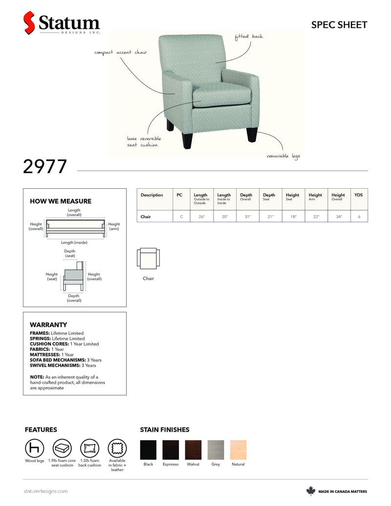 2977 Accent Chair-Palma-Brava