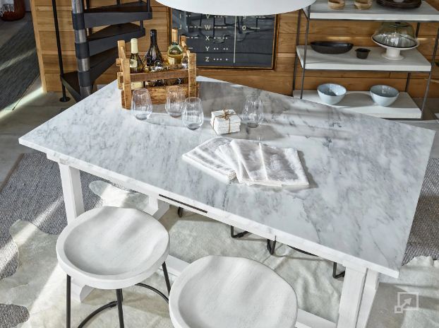 farmhouse counter table