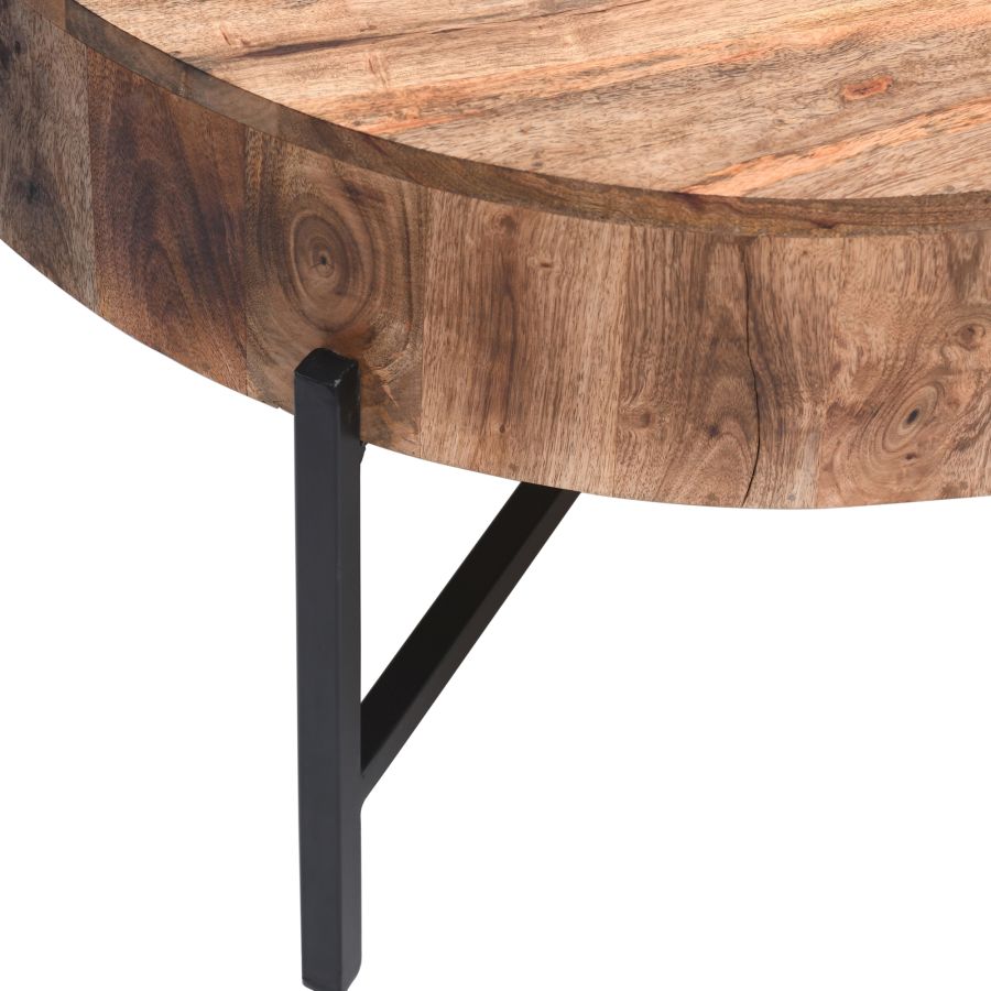 PB-07BLOX Round Coffee Table