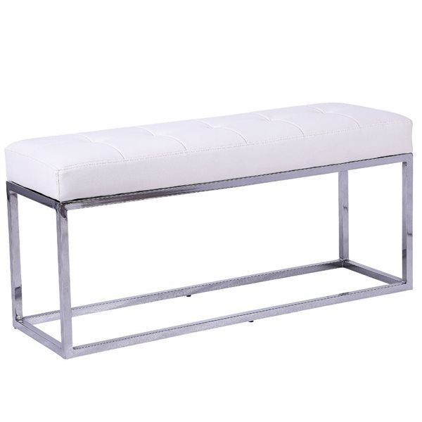 PB-28CIS Bench- Silver Polished Stainless Steel