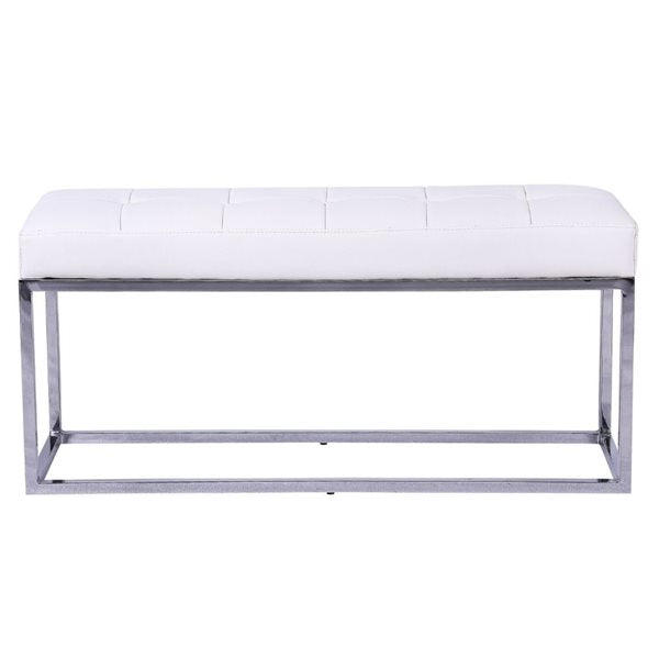 PB-28CIS Bench- Silver Polished Stainless Steel