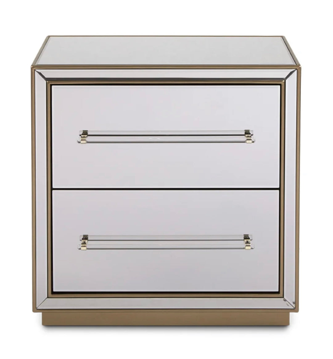 PB-11-103066 Mirrored Nightstand