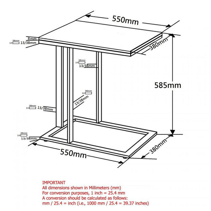 PB-07MOD Accent Table - clearance