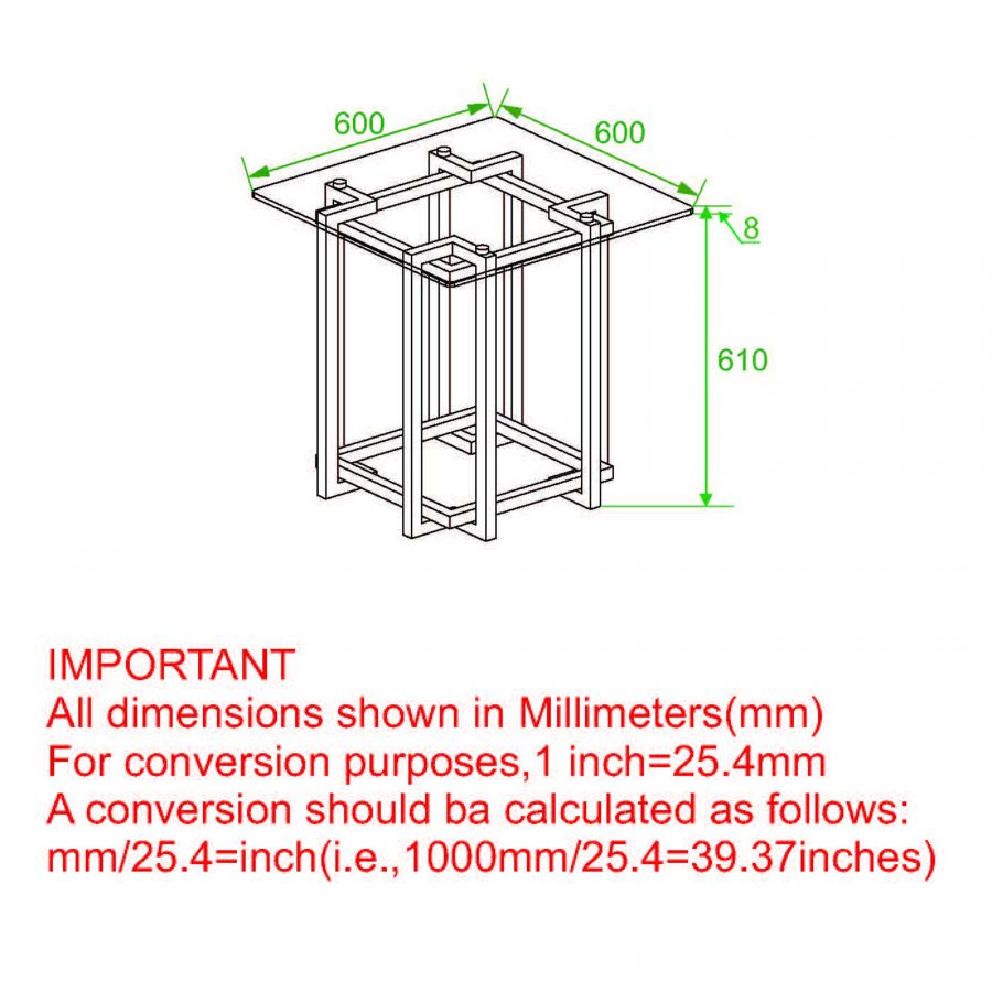 PB-07FLOR End Table