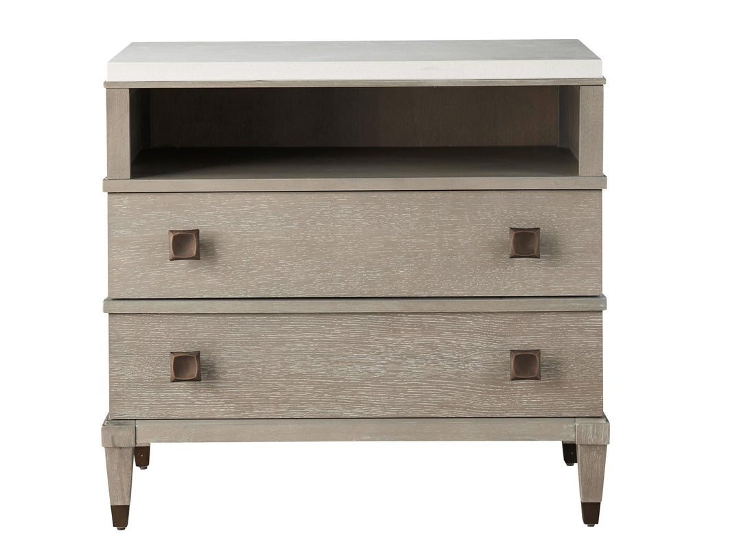 PB-01PLAY Two Drawer Nightstand-Palma-Brava