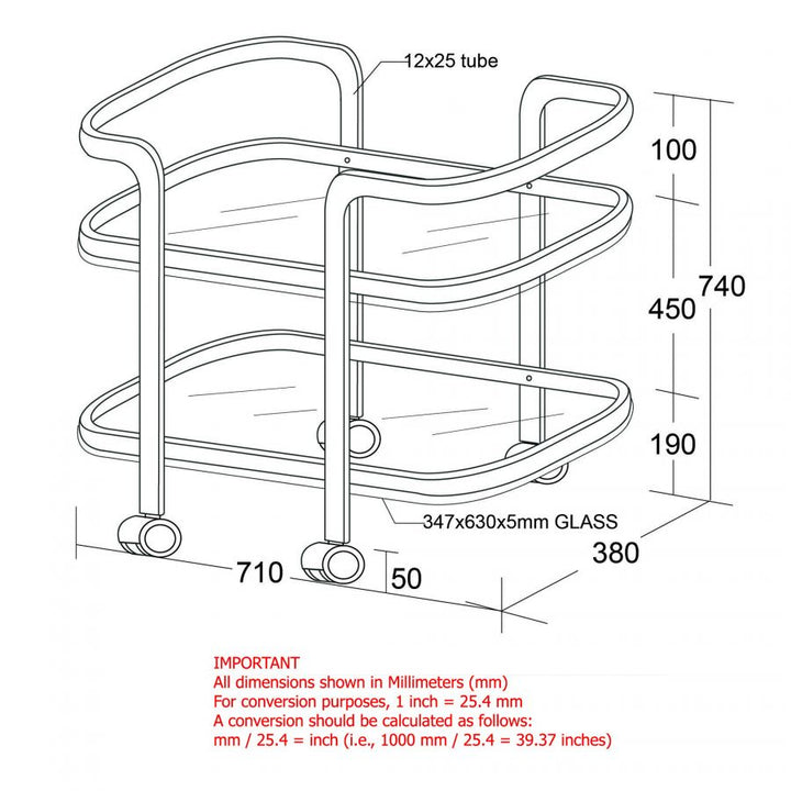 bar cart modern