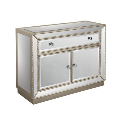 PB-04-50708  1 drawer 2 Door Mirrored cabinet