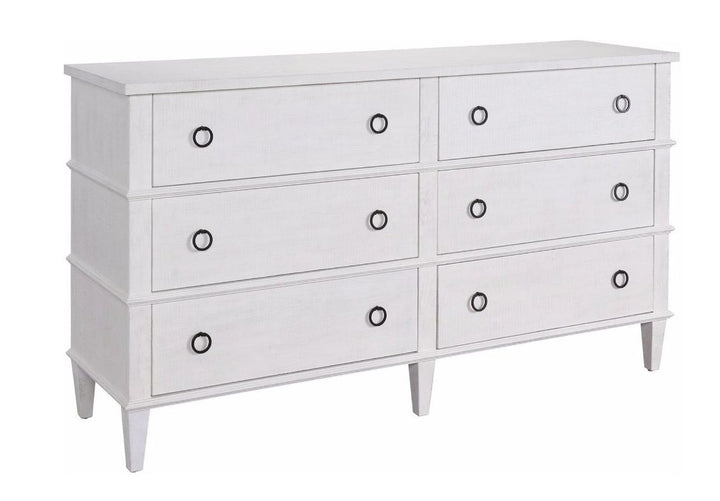 PB-01-U011A040 6 Drawer Dresser Modern Farmhouse