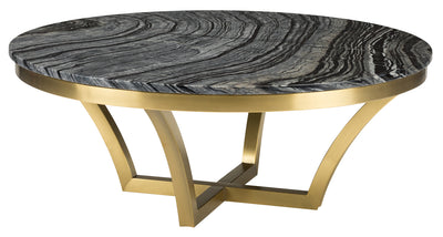 Nuevo Canada - HGNA293 - Coffee Table - Aurora - Black Wood Vein