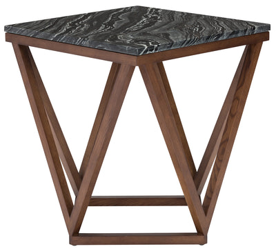 Nuevo Canada - HGYU162 - Side Table - Jasmine - Black Wood Vein