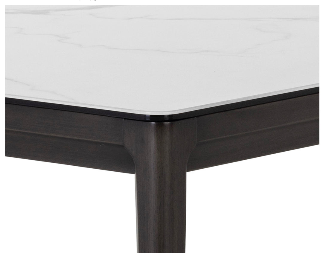 PB-06QUE Ceramic Top Dining Table - 78.75”