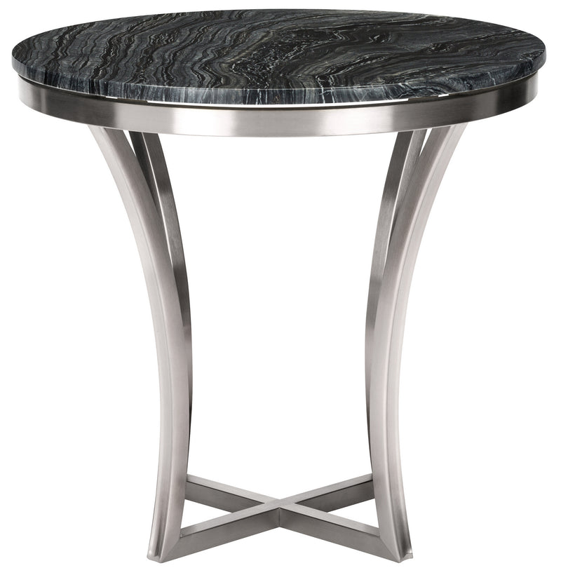 Nuevo Canada - HGNA294 - Side Table - Aurora - Black Wood Vein