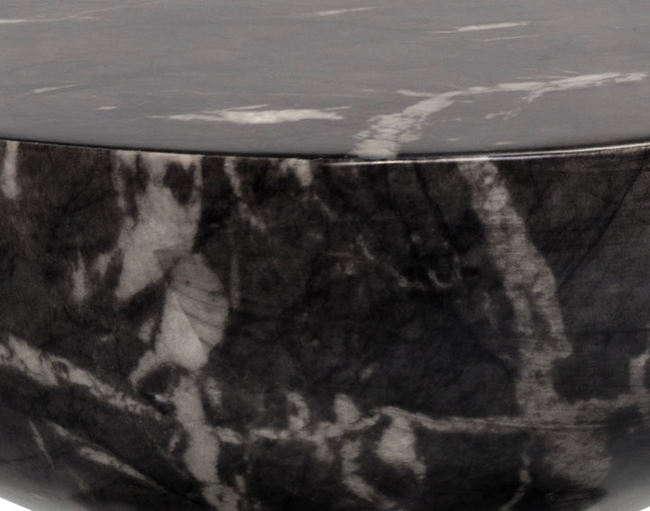 PB-06GOY End Table- Marble Look