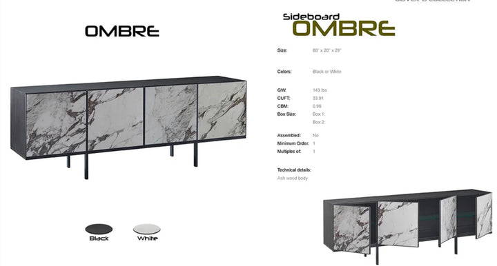 PB26OMB Sideboard