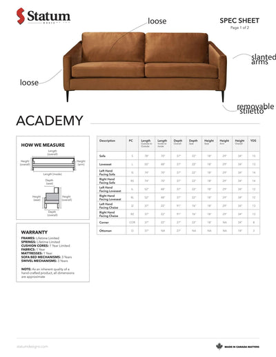 Academy Sofa-Sectional-Palma-Brava