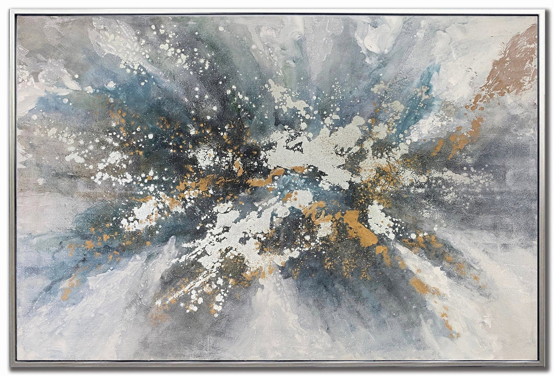 Dimensional Burst-AHZ051 Wall art -46 X 70" - SALE