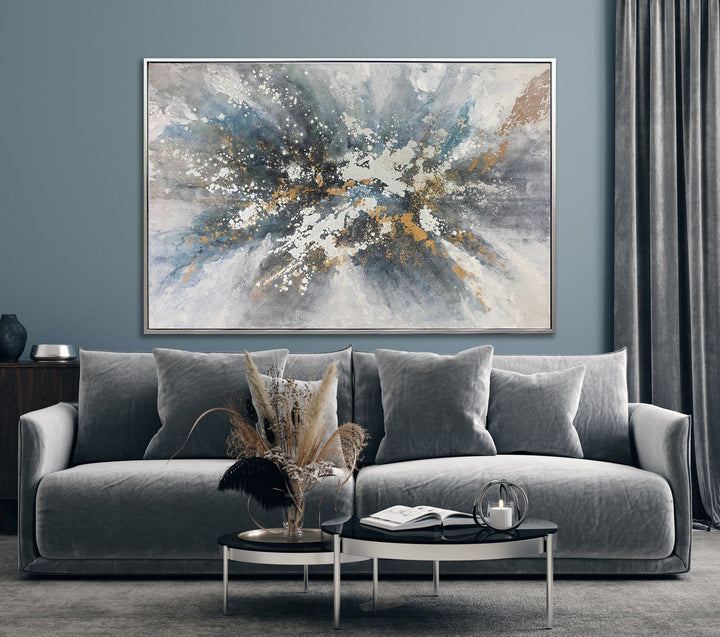 Dimensional Burst-AHZ051 Wall art -46 X 70" - SALE