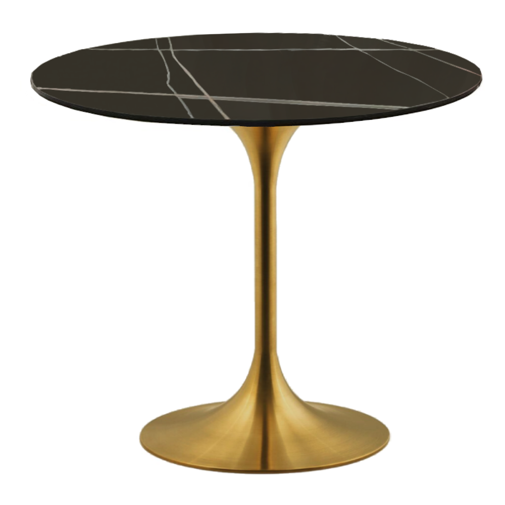 PB-28URB Sintered Stone Round Dining Table