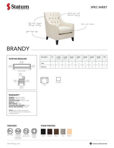 Brandy Accent Chair-Palma-Brava