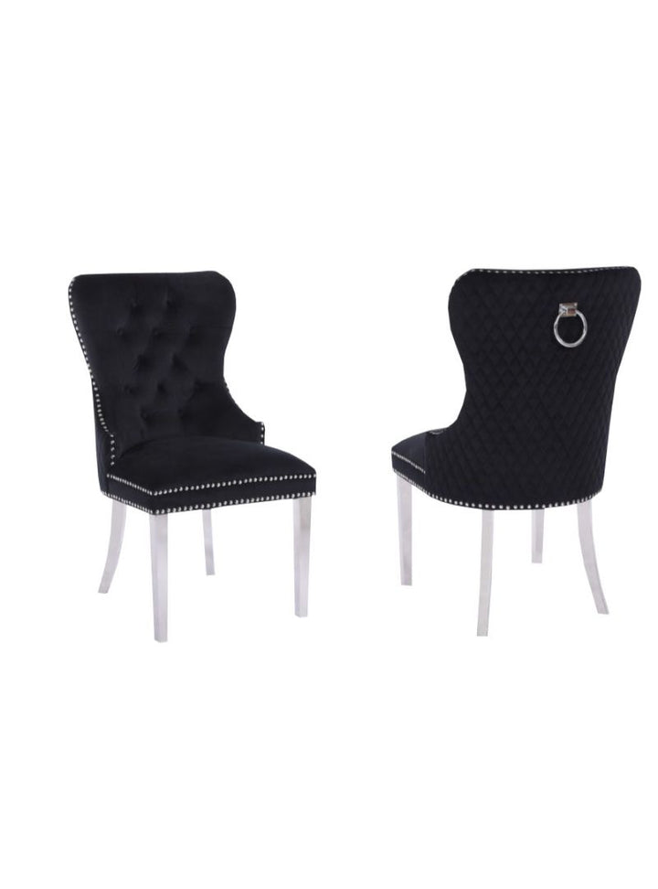 PB-05CHAR Velvet Dining Chair