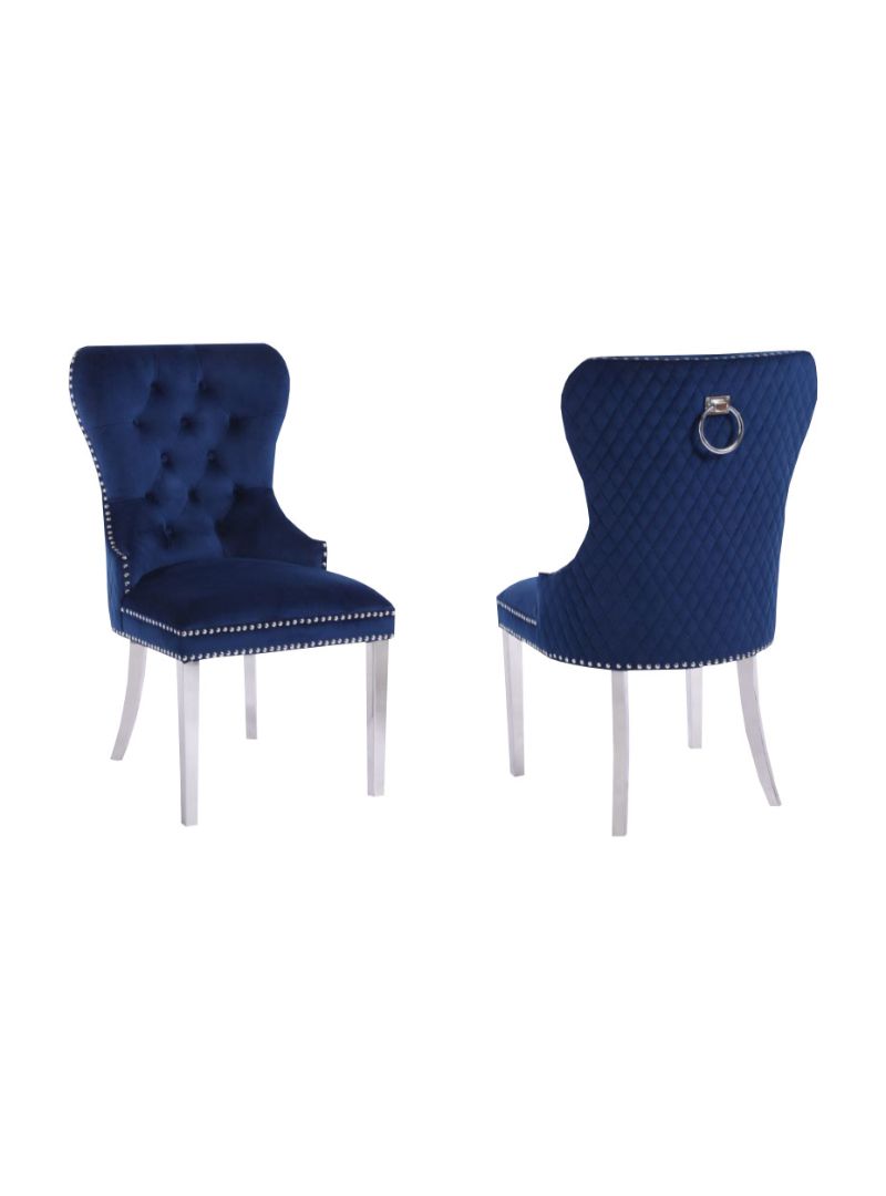 PB-05CHAR Velvet Dining Chair