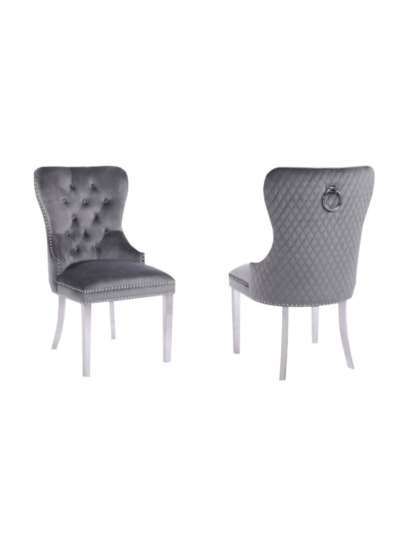 PB-05CHAR Velvet Dining Chair