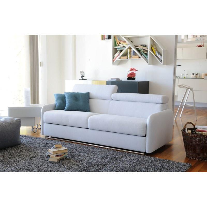 Modern design try leather sofa bed