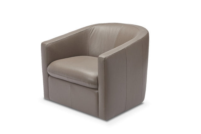 Creta Leather Swivel Chair