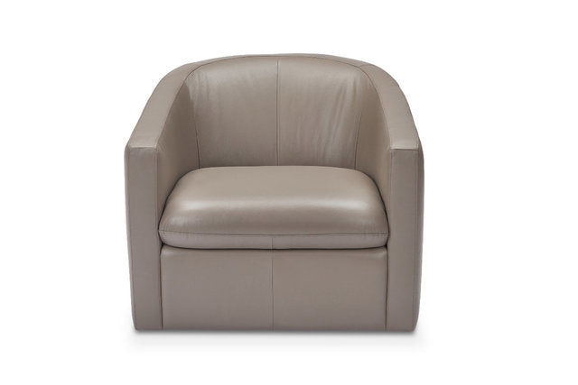 Creta Leather Swivel Chair