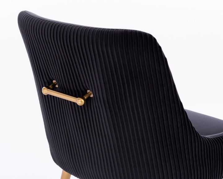 PB-28HEY3  Velvet Dining Chair