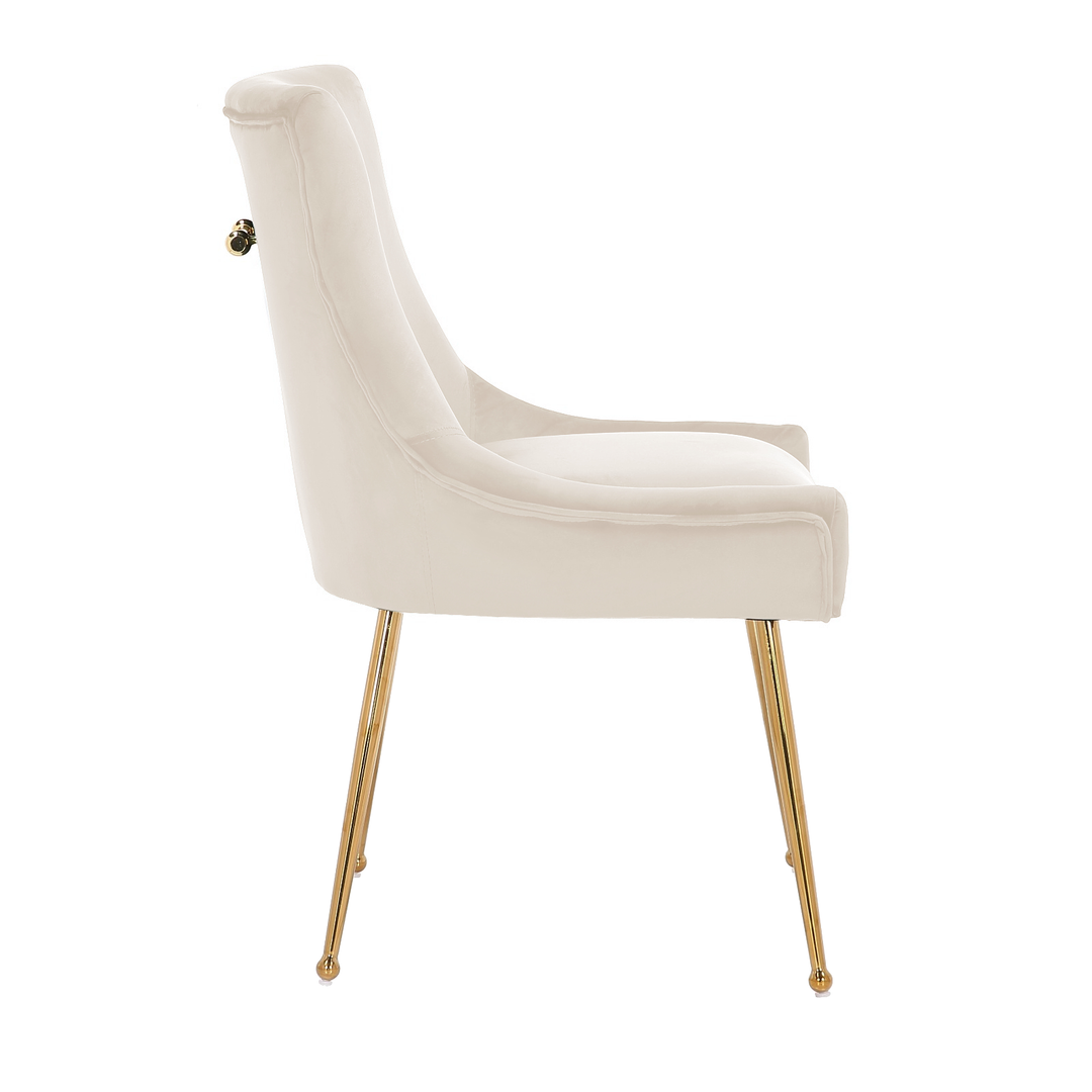 PB-28HEY2  Velvet Dining Chair