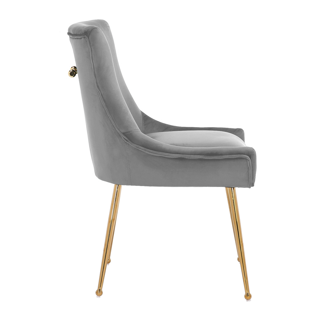 PB-28HEY2  Velvet Dining Chair