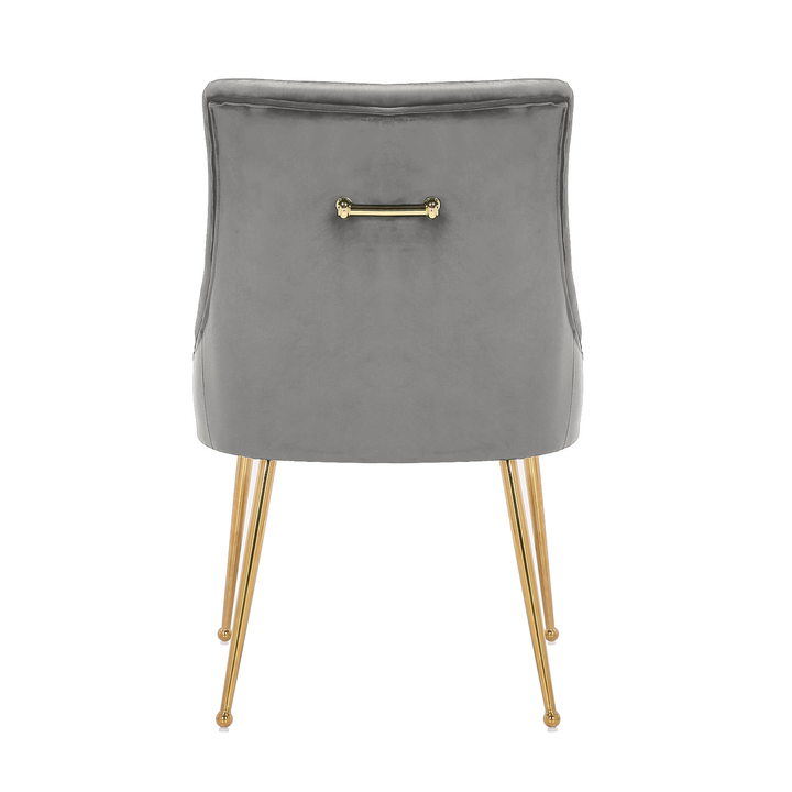 PB-28HEY2  Velvet Dining Chair