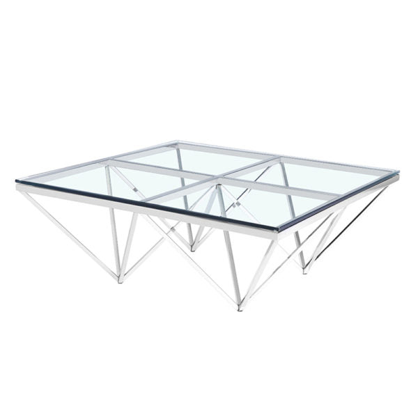 PB-11LUX Square Coffee Table-Palma-Brava