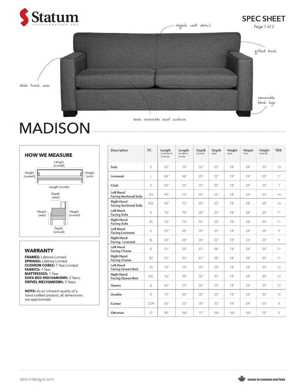 Madison Sofa-Palma-Brava