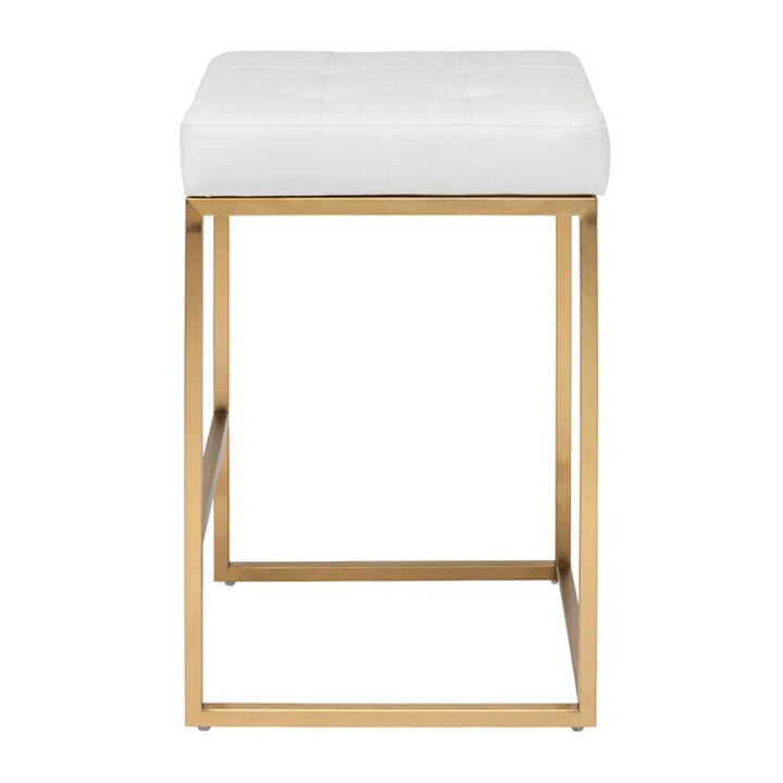 PB-28PIP Counterstool- Brushed Gold