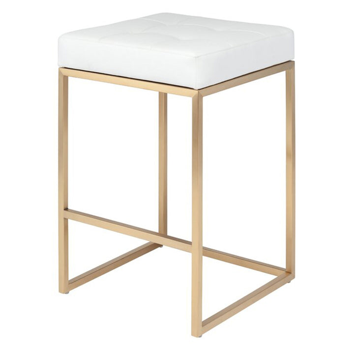 PB-28PIP Counterstool- Brushed Gold