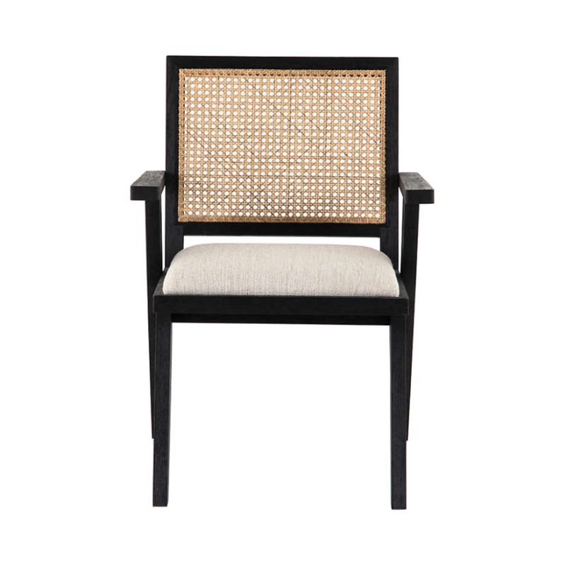 PB-28RHO Cane Arm Chair