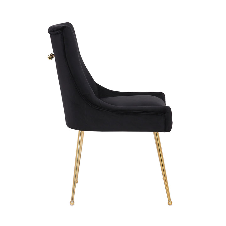 PB-28HEY2  Velvet Dining Chair