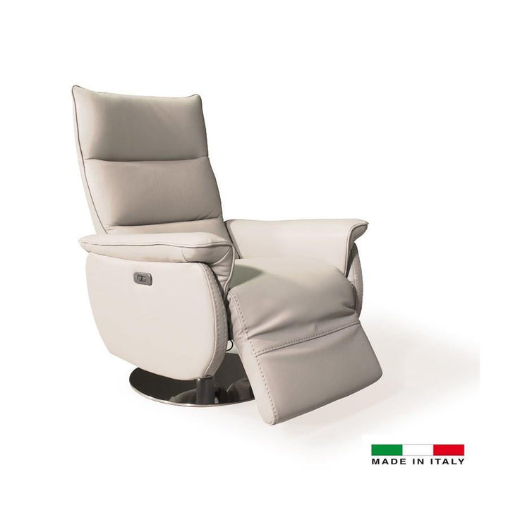 PB-26 Aston Leather Recliner-Palma-Brava