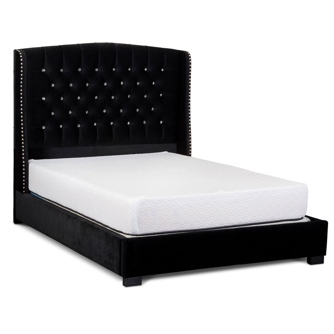 Upholstered Boston Bed-Palma-Brava