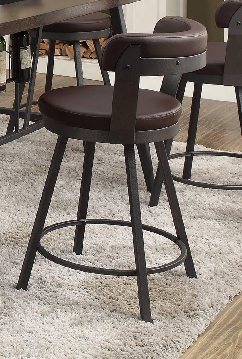 durable swivel bar and counter stools