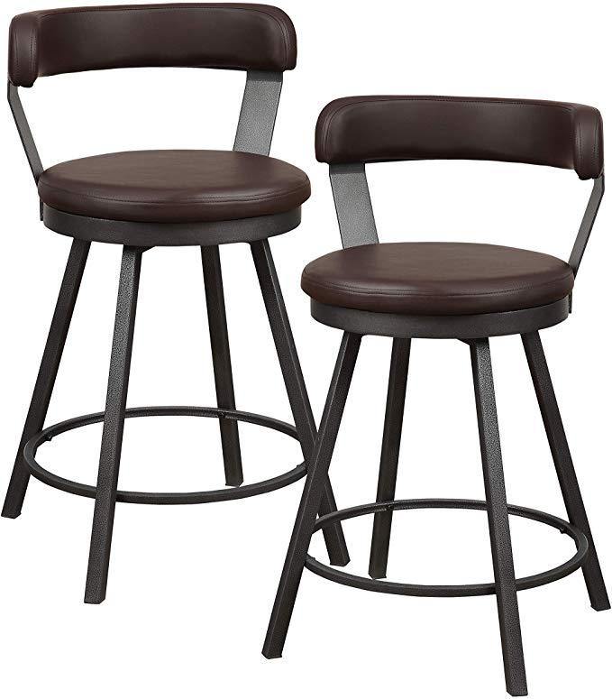 modern swivel bar and counter stools