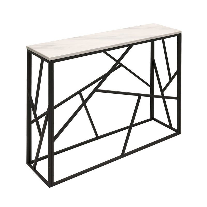 PB-11CAR Console Table- Faux Marble