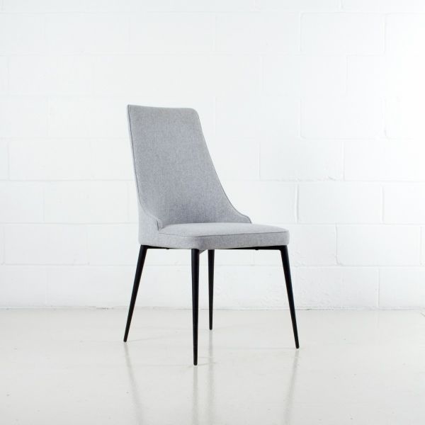 PB-20CHE Dining Chair- light grey- set of 2 CLEARANCE