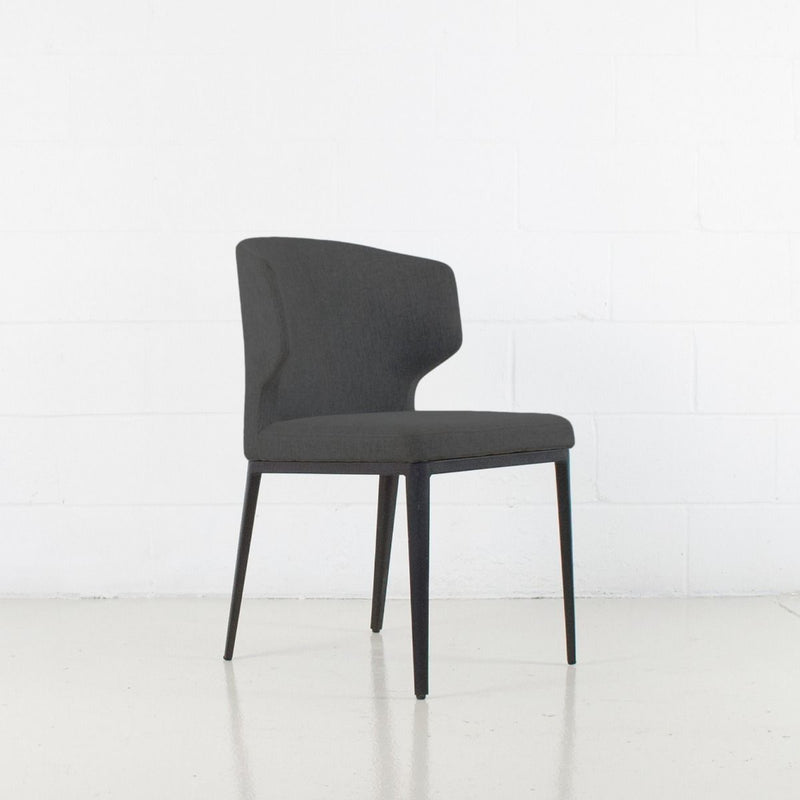 PB-20CAB Dining Chair Fabric -Black Leg