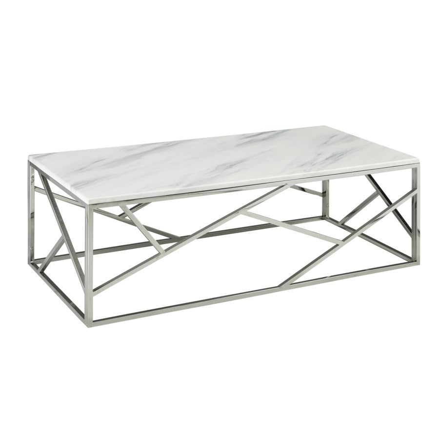 PB-11CAR Coffee Table- Faux Marble