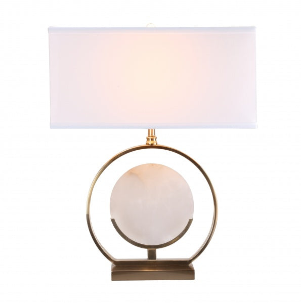 MTL14PQ-GD Marble Table Lamp